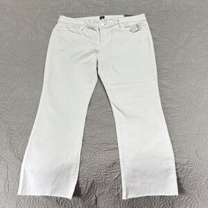 GAP White Crop Kick Jeans - NWT